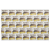 BOSTON MA Massachusetts Cream Pie Slice Feinschmec Stoff (Fat Quarter (45,7 x 55,9 cm))