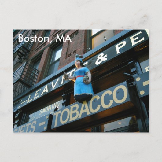 Boston, MA Postkarte (Vorderseite)