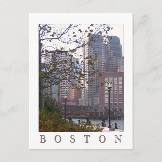 Boston, MA Postkarte (Vorderseite)