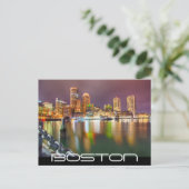 BOSTON MA POSTKARTE (Stehend Vorderseite)