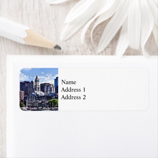 Boston MA - Skyline mit Custom House Tower (Insitu)