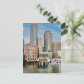Boston, MA-Stadtbild Postkarte (Stehend Vorderseite)