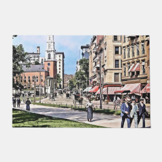 Boston MA - Tremont and Park Sts Bet 1890 and 1899 Fußmatte