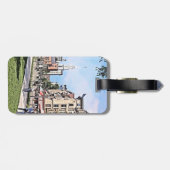 Boston MA - Tremont and Park Sts Bet 1890 and 1899 Gepäckanhänger (Rückseite horizontal)