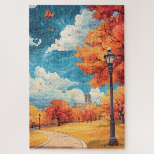 Boston MA USA Travel Puzzle