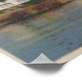 Boston, MABoston Lighthouse am Boston Hafen 2 Poster (Ecke)