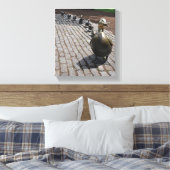 Boston macht Platz für Ducklings Leinwanddruck (Insitu (Schlafzimmer))