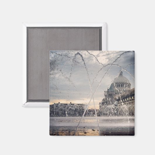 Boston Magnet (Vorderseite/Rückseite)