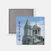 Boston Magnet (Vorderseite/Rückseite)