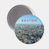 Boston Magnet (Vorderseite/Rückseite)