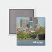 Boston Magnet (Vorderseite/Rückseite)