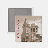 Boston Magnet (Vorderseite/Rückseite)