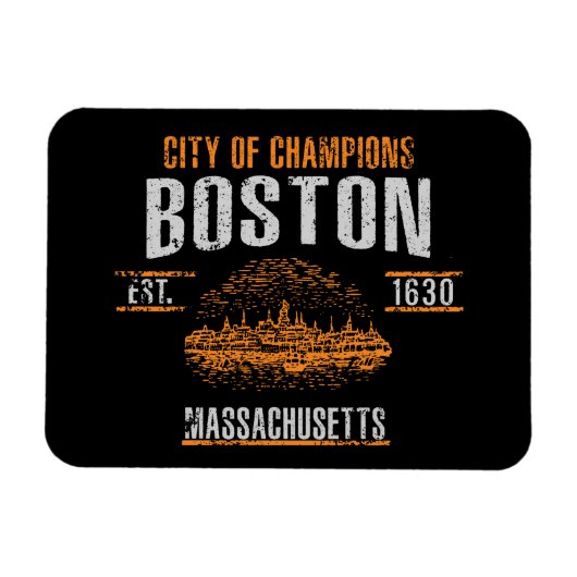 Boston Magnet (Horizontal)