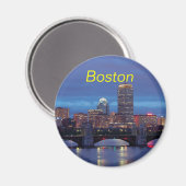 Boston-Magnet Magnet (Vorderseite/Rückseite)