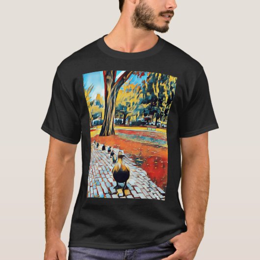 Boston Make Way for Ducklings T-Shirt (Vorderseite)