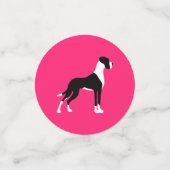 Boston Mantle Great Dane Konfetti (Klein Vorderseite)