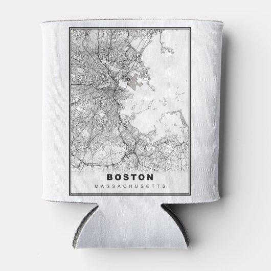 Boston Map Dosenkühler (Vorderseite)