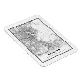 Boston Map Magnet (Rechte Seite)