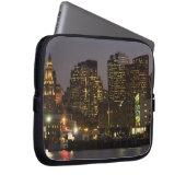Boston, Masachusetts Skyline Laptopschutzhülle (Vorne Rechts)