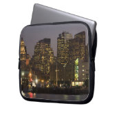 Boston, Masachusetts Skyline Laptopschutzhülle (Vorderseite Links)