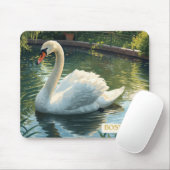 Boston, Mass. Public Garden Schwan-Mauspad Mousepad (Mit Mouse)