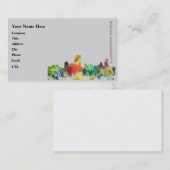 BOSTON-MASS.-SKYLINE-SP - VISITENKARTE (Vorne/Hinten)