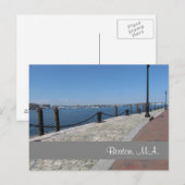 Boston, Massachusetts #2 Postkarte (Vorne/Hinten)