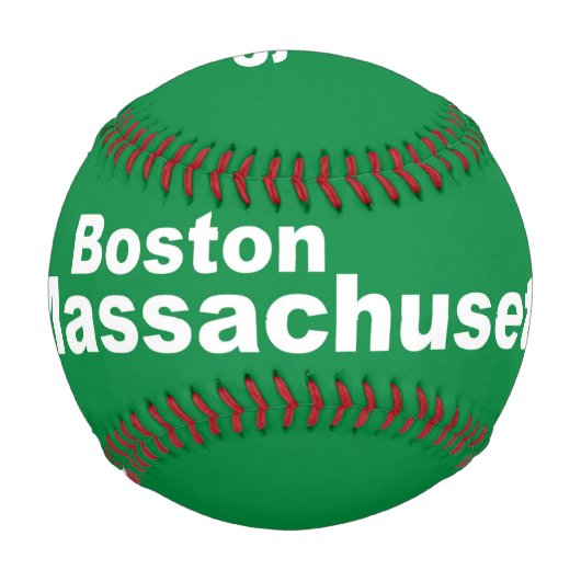 Boston, Massachusetts Baseball (Rückseite)