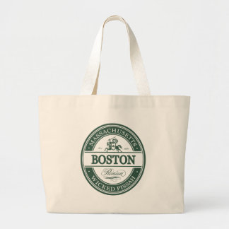 Boston Massachusetts - böses pissah Jumbo Stoffbeutel