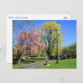Boston, Massachusetts - Boston Gardens Post Card Postkarte (Vorne/Hinten)