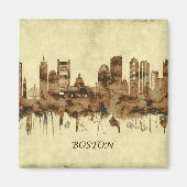Boston Massachusetts City Magnet (Vorne)