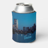 Boston Massachusetts City Skyline Dosenkühler (Kanne Rückseite)
