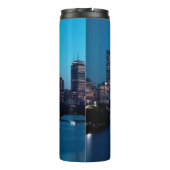 Boston Massachusetts City Skyline Thermosbecher (Rückseite)