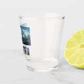 Boston Massachusetts City Skyline Travel Foto Schnapsglas (Rechts)