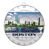 Boston, Massachusetts Dartscheibe (vorne)