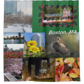 Boston, Massachusetts Duschvorhang (Vorderseite)