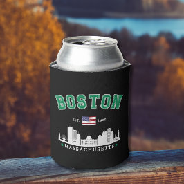 Boston Massachusetts Est. 1630 Vintage Dosenkühler