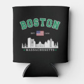 Boston Massachusetts Est. 1630 Vintage Dosenkühler (Vorderseite)