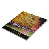 Boston, Massachusetts Fall Foliage Fliese (Seite)