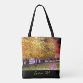 Boston, Massachusetts Fall Foliage Tasche (Rückseite)