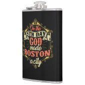 Boston Massachusetts Flachmann (Links)