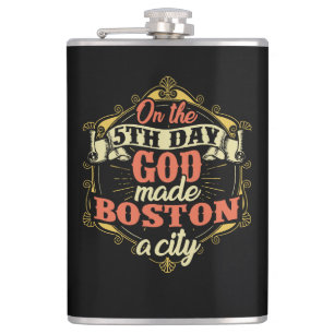 Boston Massachusetts Flachmann