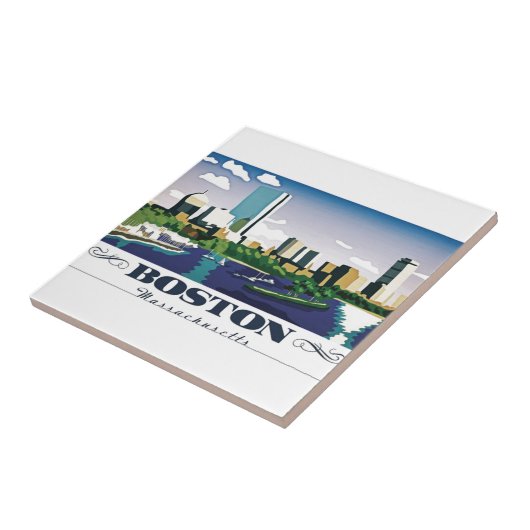 Boston, Massachusetts Fliese (Seite)
