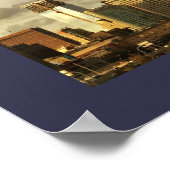 Boston Massachusetts Foto Poster (Ecke)