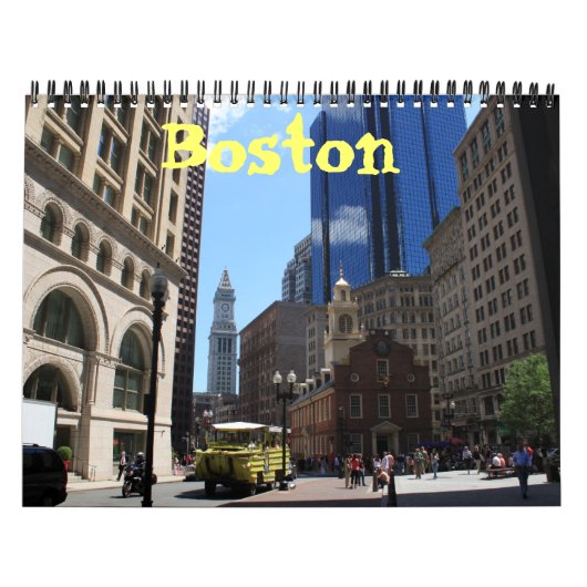 Boston Massachusetts Fotokalender Kalender (Titelbild)