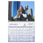 Boston Massachusetts Fotokalender Kalender (Jan 2027)