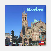Boston Massachusetts Fotomagnet Magnet (Vorne)