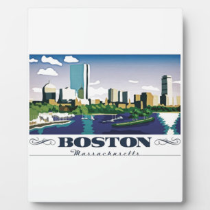 Boston, Massachusetts Fotoplatte