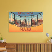 Boston, Massachusetts (Gebäude) Leinwanddruck (Insitu (Wohnzimmer))