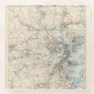 Boston, Massachusetts Glasuntersetzer